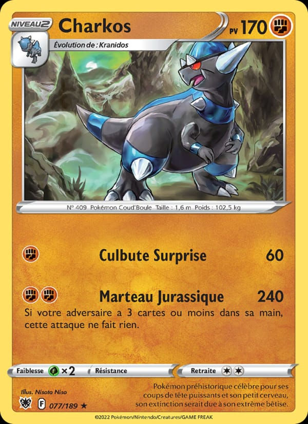 Charkos 077/189 Astres Radieux (FR)