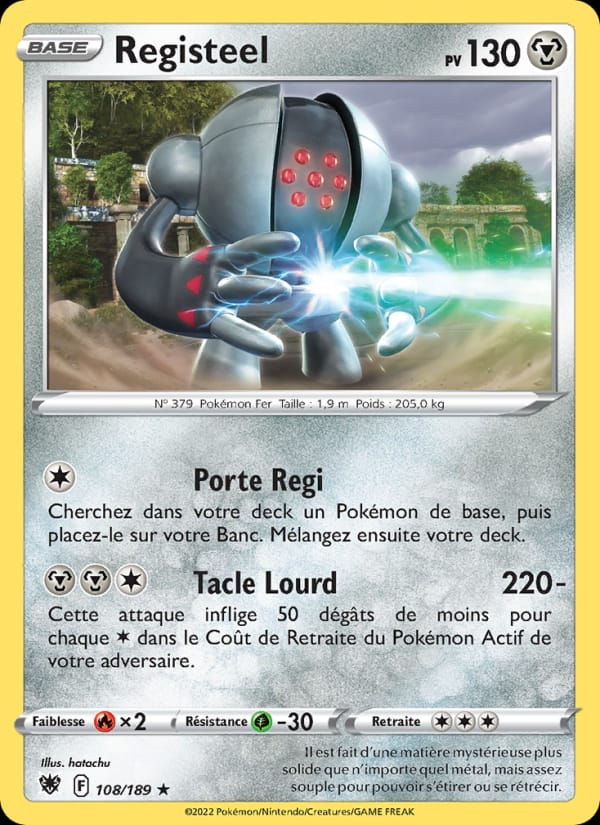 Registeel 108/189 Astres Radieux (FR)