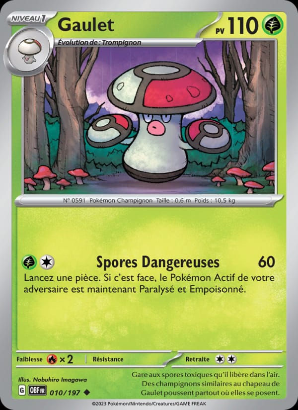 Gaulet 010/197 Flammes Obsidiennes (FR)