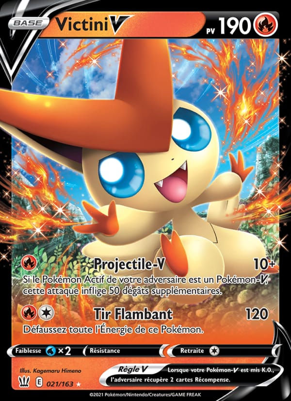 Victini V 021/163 Styles de combat (FR)