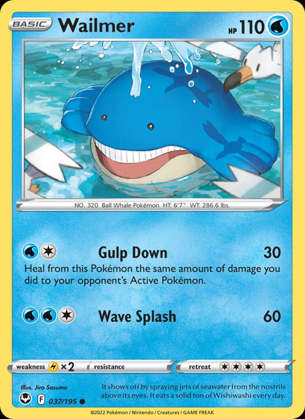 Wailmer 037/195 Silver Tempest (EN)