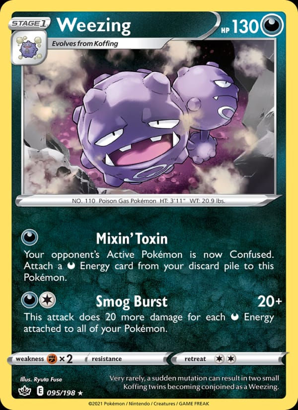 Weezing 095/198 Chilling Reign (EN)