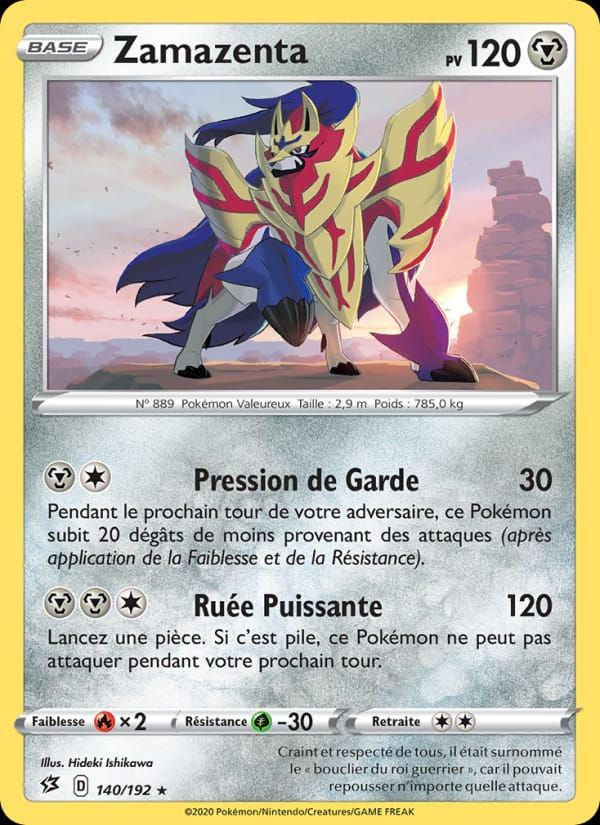Zamazenta 140/192 Clash des Rebelles (FR)