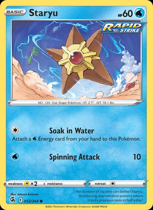 Staryu 052/264 Fusion Strike (EN)