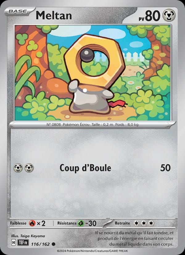 Meltan 116/162 Forces Temporelles (FR)
