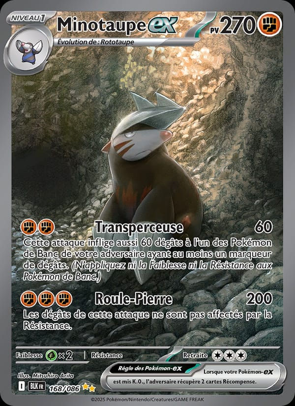 Minotaupe-ex 168/086 Foudre Noire (FR)