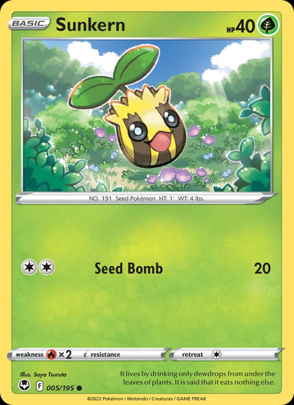 Sunkern 005/195 Silver Tempest (EN)