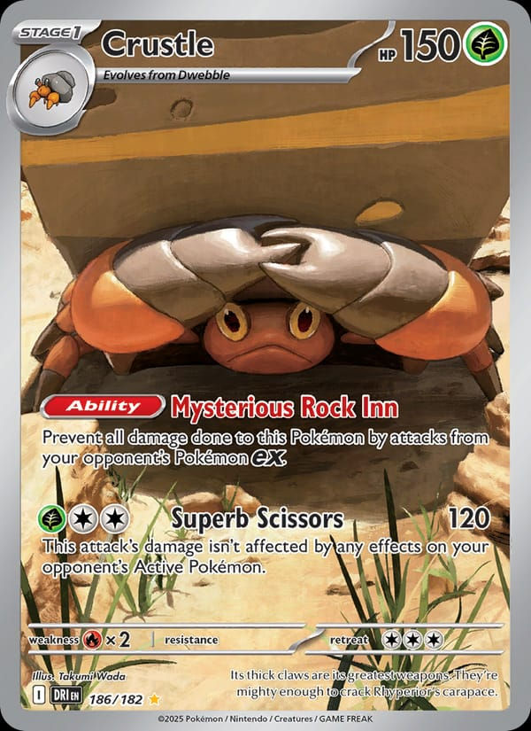 Crustle 186/182 Destined Rivals (EN)