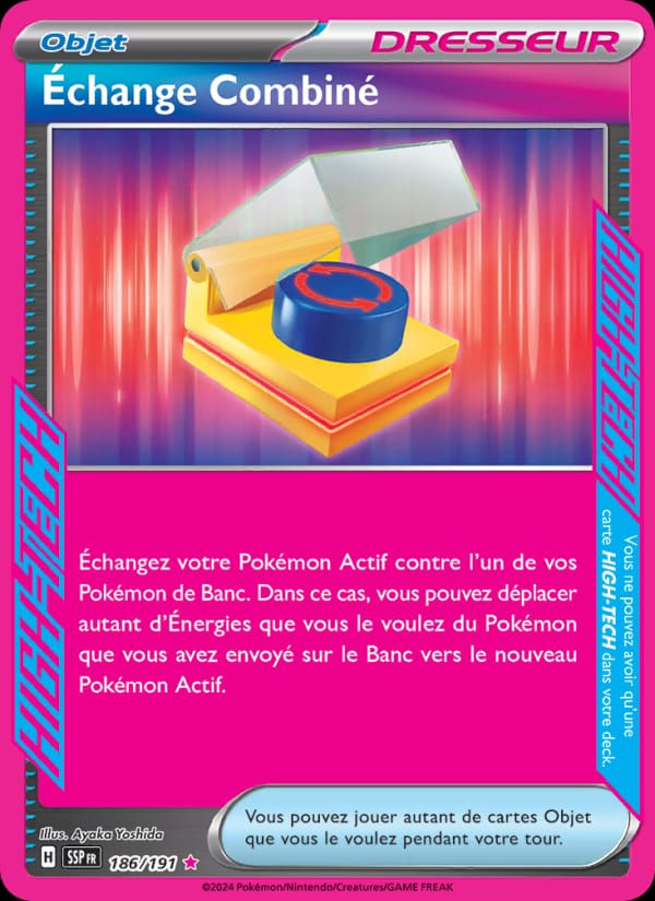 Échange Combiné 186/191 Étincelles Déferlantes (FR)