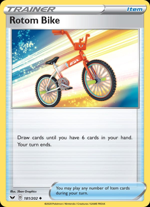 Rotom Bike 181/202 Sword & Shield (EN)