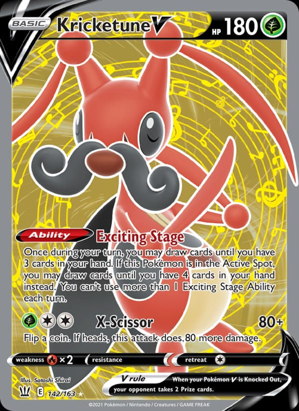 Kricketune V 142/163 Battle Styles (EN)