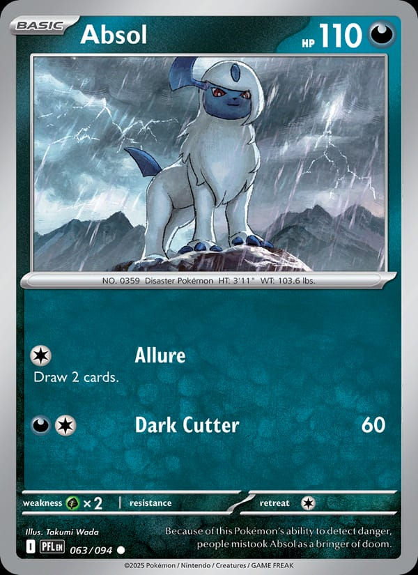Absol 063/094 Phantasmal Flames (EN)