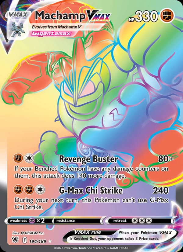 Machamp VMAX 194/189 Astral Radiance (EN)