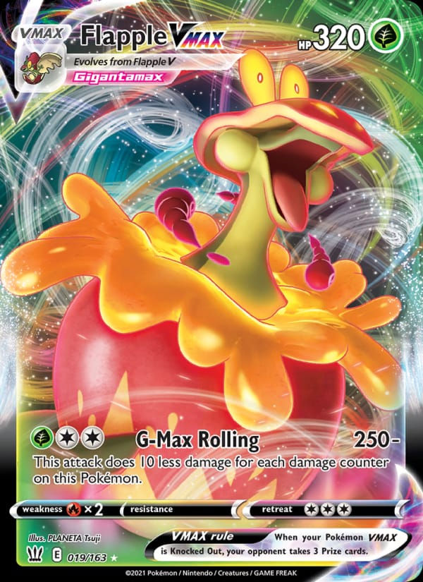 Flapple VMAX 019/163 Battle Styles (EN)