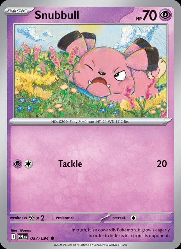 Snubbull 037/094 Phantasmal Flames (EN)