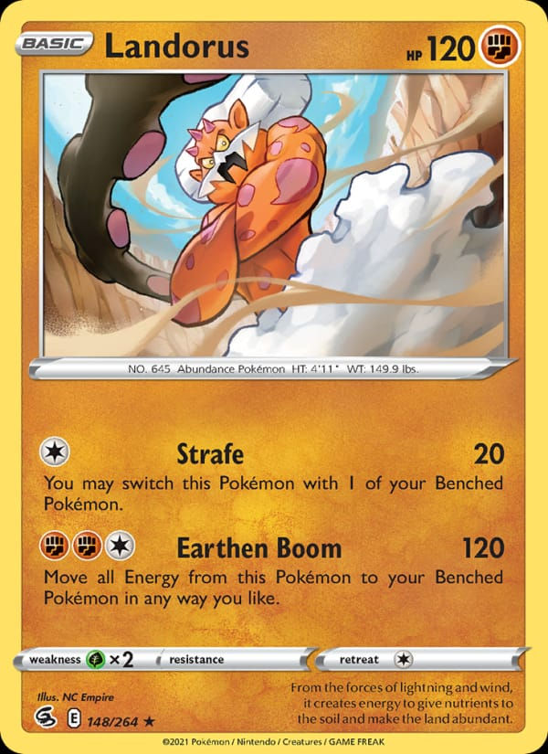 Landorus 148/264 Fusion Strike (EN)