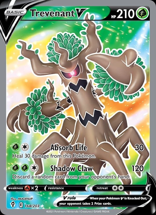 Trevenant V 168/203 Evolving Skies (EN)