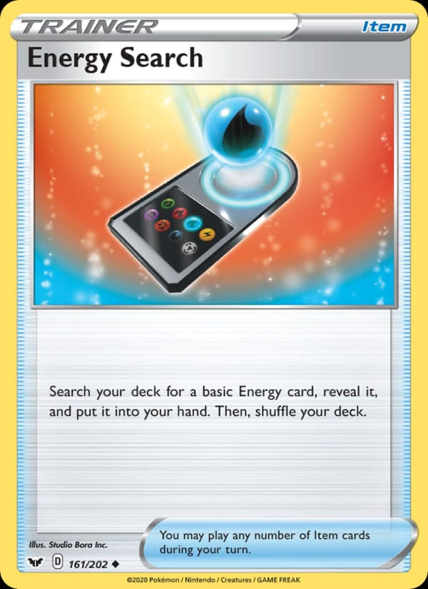 Energy Search 161/202 Sword & Shield (EN)