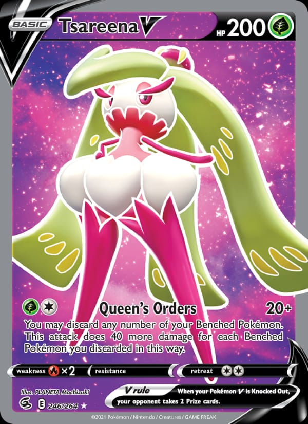Tsareena V 246/264 Fusion Strike (EN)