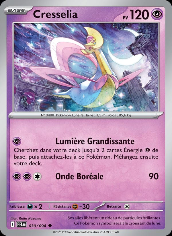 Cresselia 039/094 Flammes Fantasmagoriques (FR)