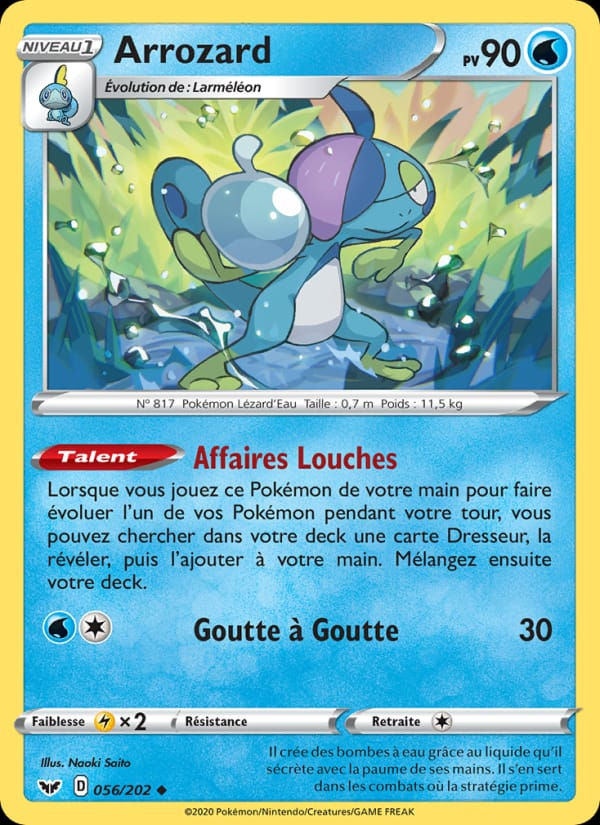 Arrozard 056/202 Épée et Bouclier (FR)