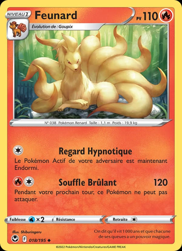 Feunard 018/195 Tempête Argentée (FR)