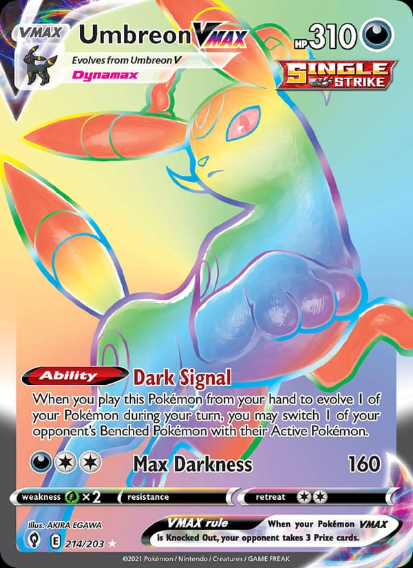 Umbreon VMAX 214/203 Evolving Skies (EN)