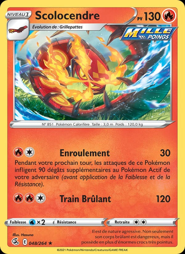 Scolocendre 048/264 Poing de Fusion (FR)