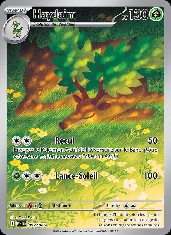 Haydaim 092/086 Flamme Blanche (FR)