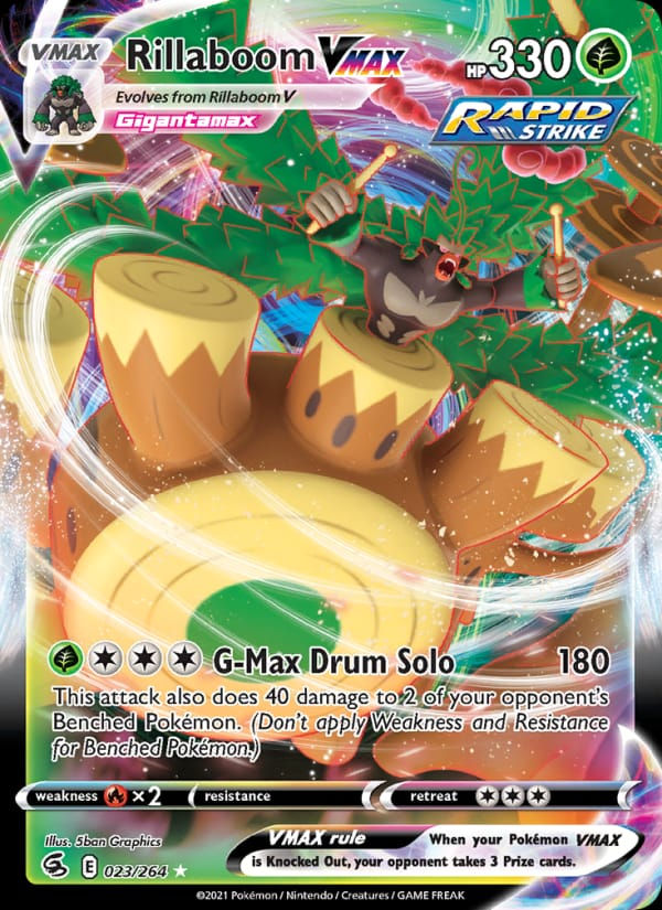 Rillaboom VMAX 023/264 Fusion Strike (EN)