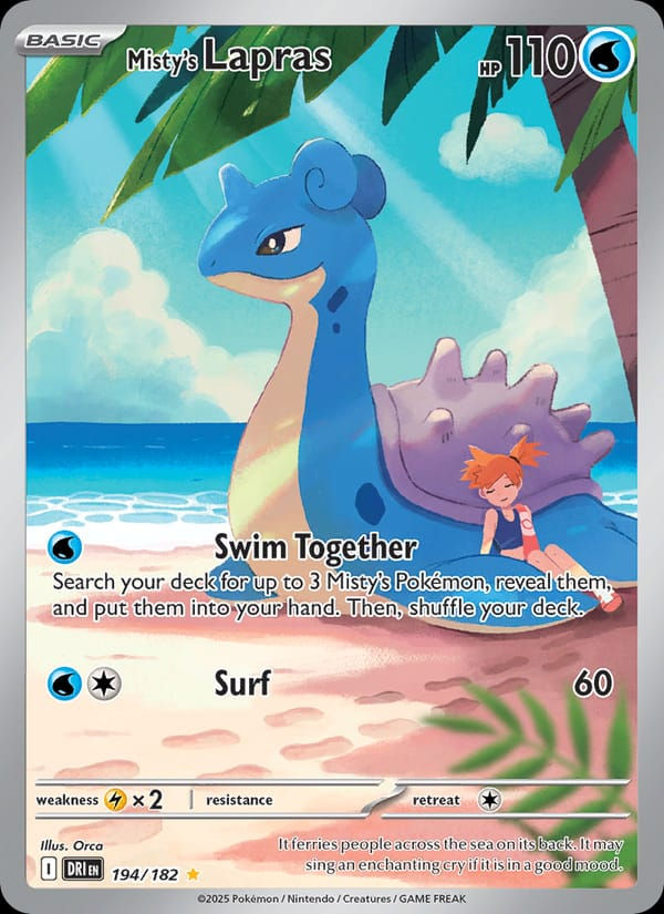 Misty's Lapras 194/182 Destined Rivals (EN)