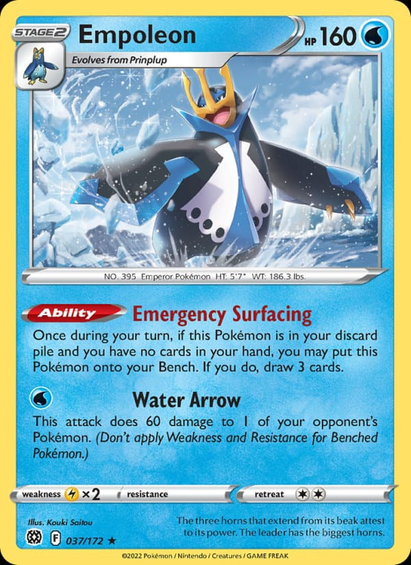 Empoleon 037/172 Brilliant Stars (EN)
