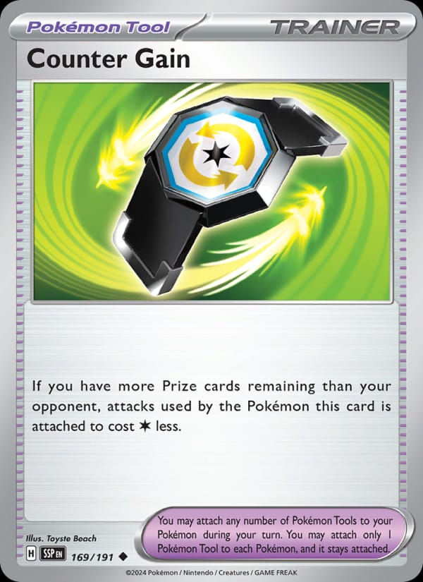 Counter Gain 169/191 Surging Sparks (EN)
