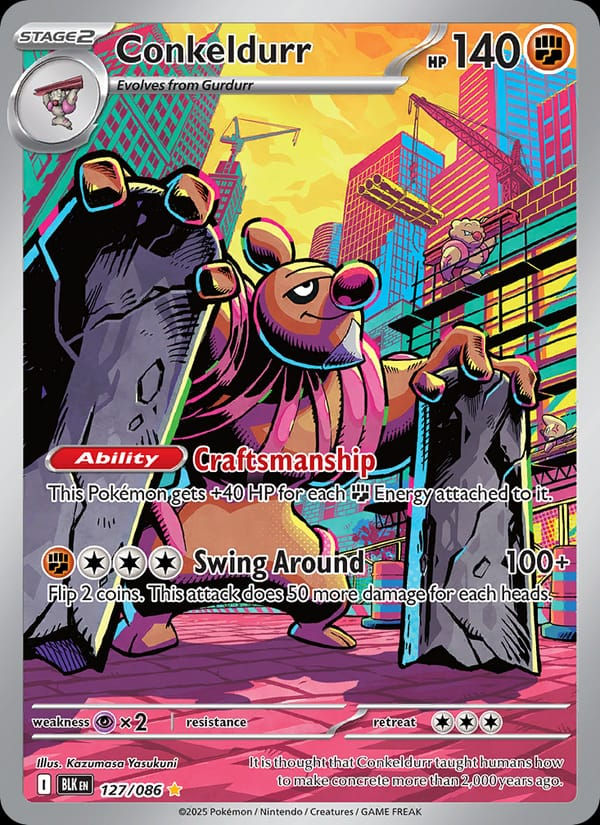 Conkeldurr 127/086 Black Bolt (EN)