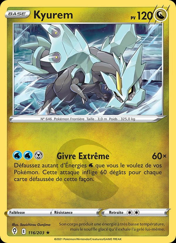 Kyurem 116/203 Évolution Céleste (FR)