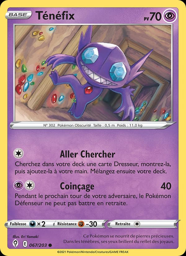 Ténéfix 067/203 Évolution Céleste (FR)