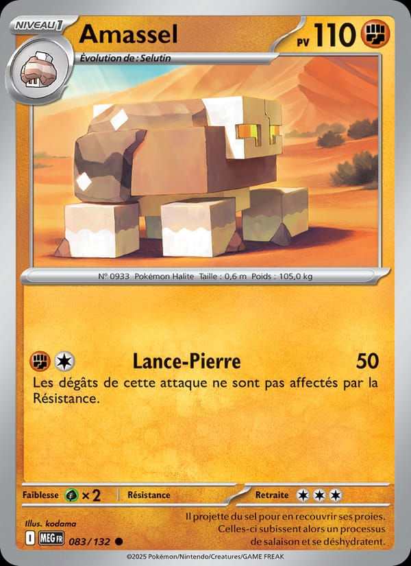 Amassel 083/132 Méga-Évolution (FR)