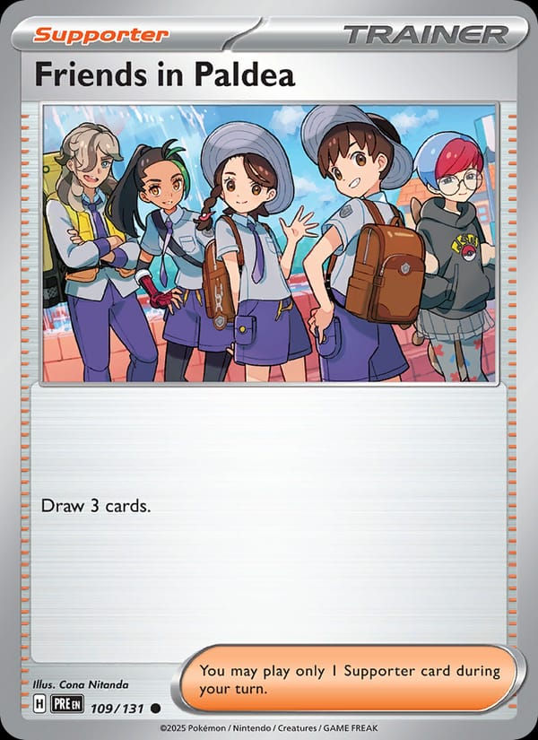 Friends in Paldea 109/131 Prismatic Evolutions (EN)