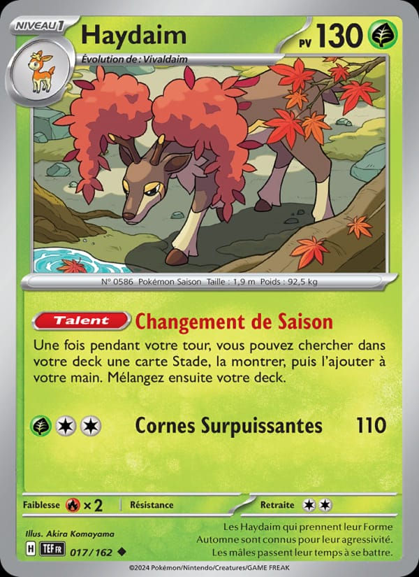 Haydaim 017/162 Forces Temporelles (FR)