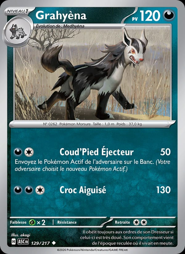 Grahyèna 129/217 Héros Transcendants (FR)