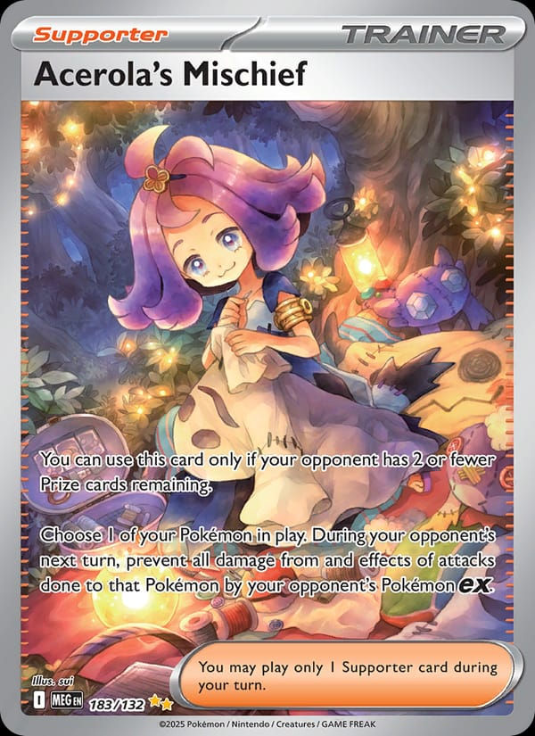Acerola's Mischief 183/132 Mega Evolution (EN)