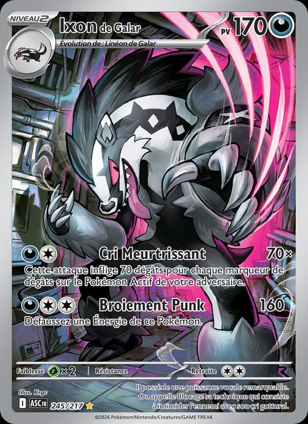 Ixon de Galar 245/217 Héros Transcendants (FR)