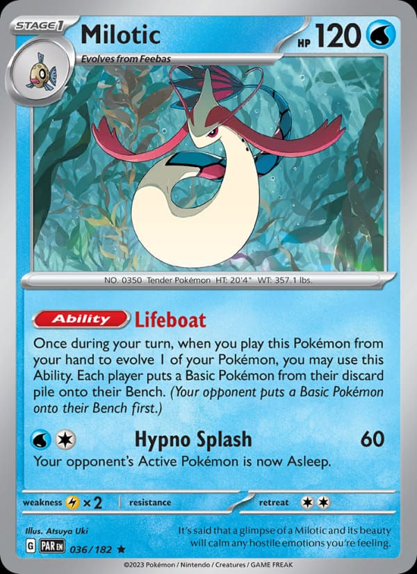 Milotic 036/182 Paradox Rift (EN)