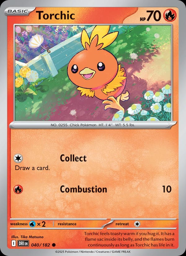 Torchic 040/182 Destined Rivals (EN)