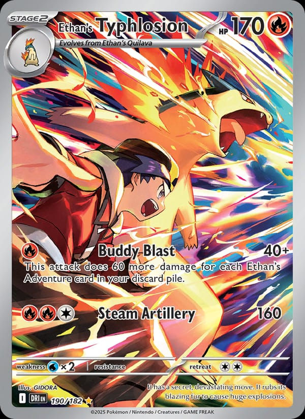 Ethan's Typhlosion 190/182 Destined Rivals (EN)