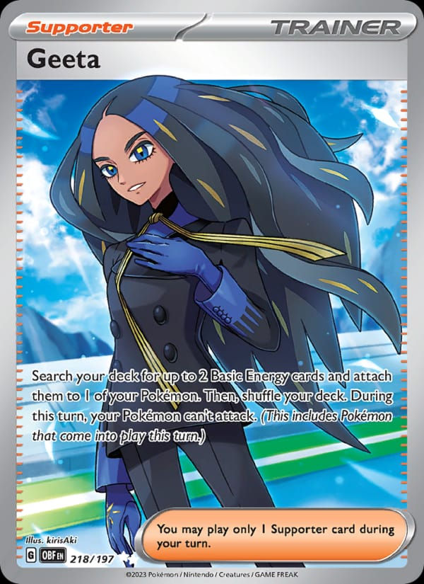 Geeta 218/197 Obsidian Flames (EN)