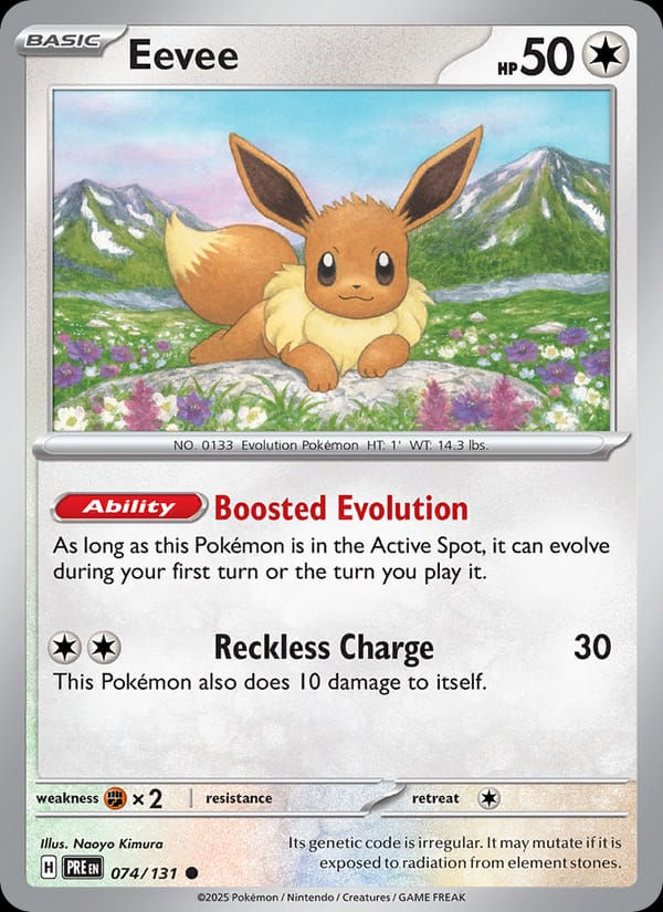 Eevee 074/131 Prismatic Evolutions (EN)