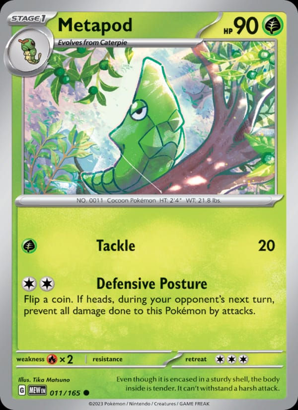Metapod 011/165 151 (EN)