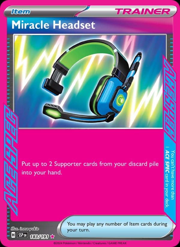Miracle Headset 183/191 Surging Sparks (EN)