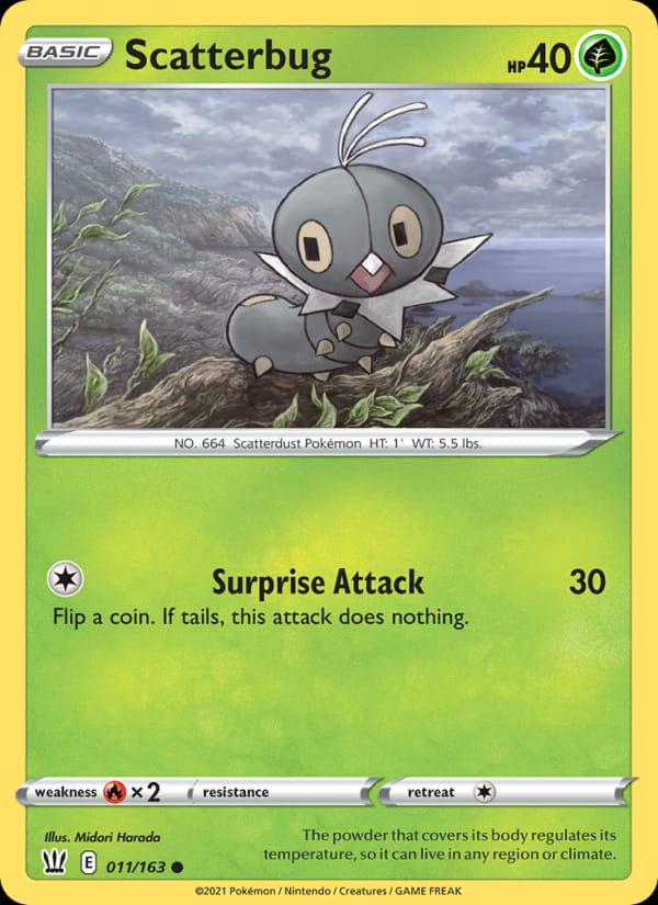 Scatterbug 011/163 Battle Styles (EN)